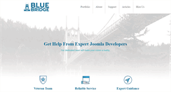 Desktop Screenshot of bluebridgedev.com